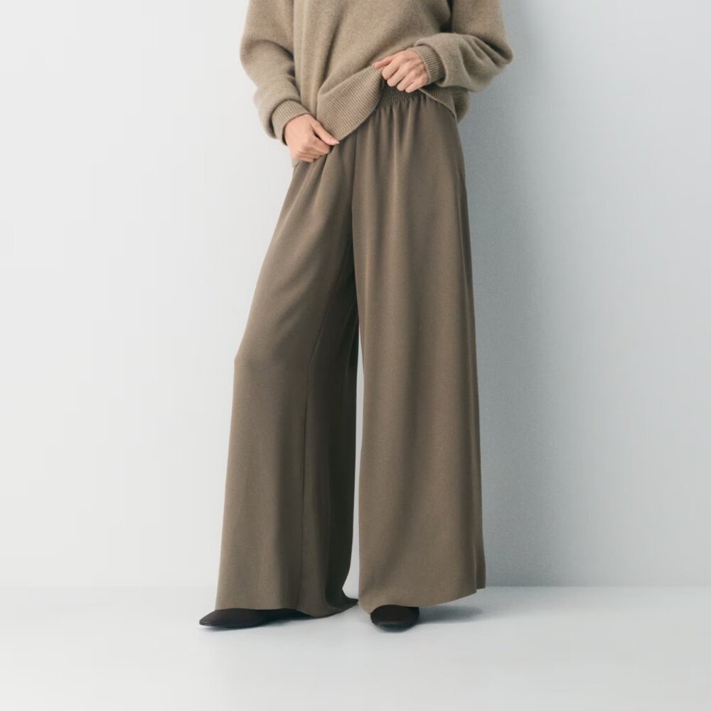 ARITZIA- BABATON Parker Palazzo Pant - Studio Drape